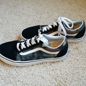 Camo Vans shoes
